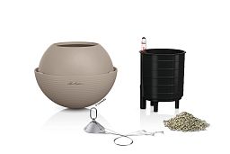 LECHUZA BOLA Color Round Poly Resin Self-watering Planter