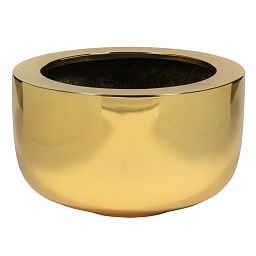 Fiberstone Glossy Round Sunny Planter by Idealist Premium