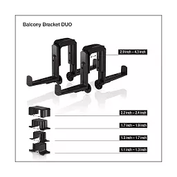 LECHUZA BALCONERA Brackets DUO