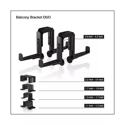 LECHUZA BALCONERA Brackets DUO