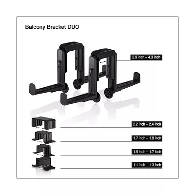LECHUZA BALCONERA Brackets DUO