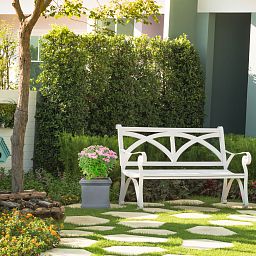IDEALIST Lite Victorian Box Square Light Stone Outdoor Planter