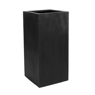 Tall Fiberstone Square Planter by Idealist Premium BOUVY