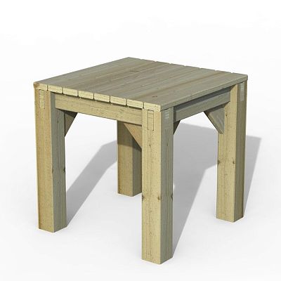 Outdoor Wooden Modular Seating by Forest Garden