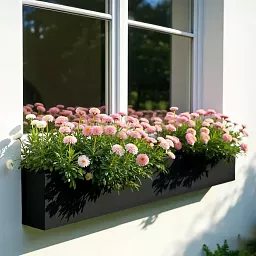 IDEALIST Lite Window Box Light Concrete Planter