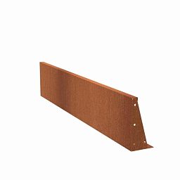 CorTen 3ml Retaining Wall Straight
