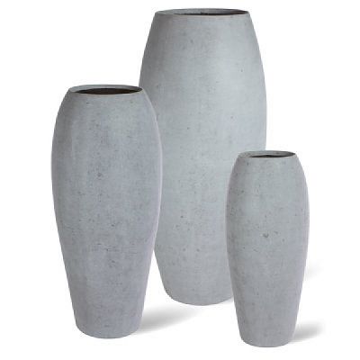 ESSENCE Round Tall Polystone Planter