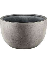 Grigio New Egg Pot Low Natural-Concrete Planter