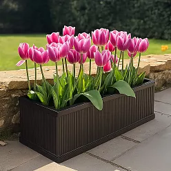 IDEALIST Lite Vertical Ribbed Vintage Style Window Box