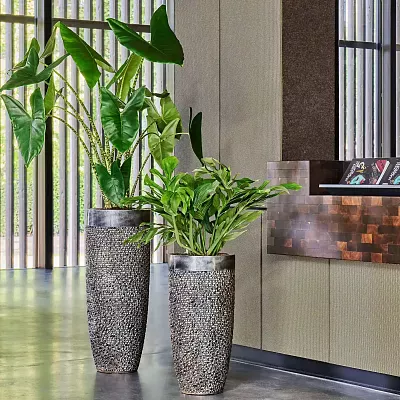 Luxe Lite Universe Layer Tall Indoor Planter