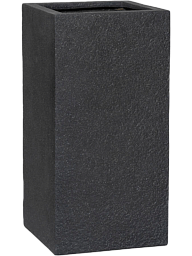 Granite Bouvy L Midnight Square Planter