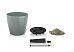 LECHUZA CLASSICO Color ECO Round PCR Plastic Self-watering Planter