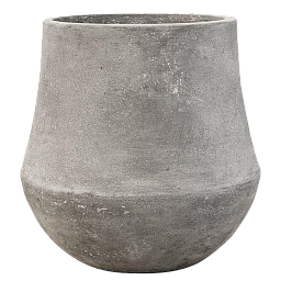 Polystone Planter | Tapered Round Indoor and Outdoor Plant Pot 
