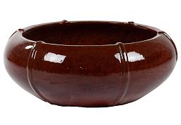 Ceramic Bowl Lined Glossy Planter Pot In/Out