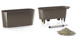 LECHUZA DELTA 10|DELTA 20 Poly Resin Indoor Self-watering Planter