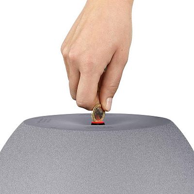 LECHUZA CUBETO COLOR Round Stone Look Poly Resin Self-watering Planter