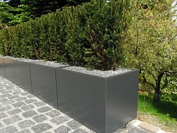 Florida Outdoor Aluminum Trough Planter