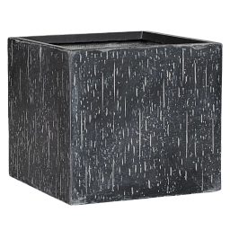Raindrop Fibreclay Square Planter | Indoor and Outdoor Plant Pot