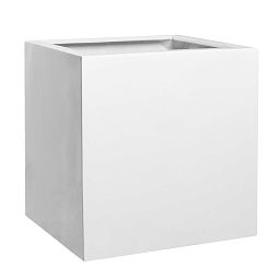Fiberstone Glossy Fleur Light Planter by Idealist Premium