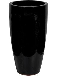 Ceramic Round Tall Glossy Planter Pot In/Out