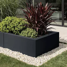 PURE Low Cube Outdoor Fibreglass Planter