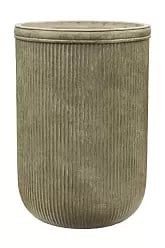 Vertical Rib Tall Planter | Indoor and Outdoor Plant Pot