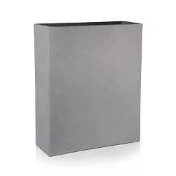 IDEALIST Lite Narrow Contemporary Light Concrete Trough Planter
