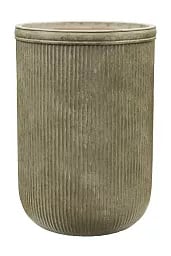 Vertical Rib Tall Planter | Indoor and Outdoor Plant Pot