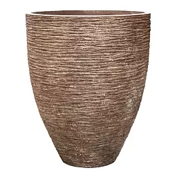 Polystone Coated Khalif Round Indoor Planter