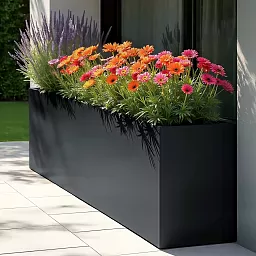 AXIS Trough Outdoor Fiberglass Planter