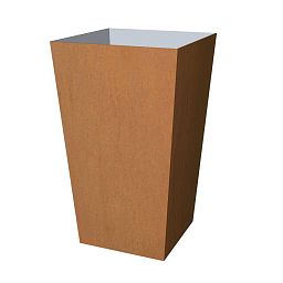 Cortenstyle Trend Conisch on Ring Tall Planter IN\OUT