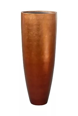 Metallic Partner Tall Indoor Planter