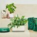 LECHUZA YULA Plant Bag Trough Poly Resin Indoor Self-watering Planter