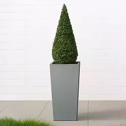 IDEALIST Lite Tall Tapered Contemporary Light Concrete Planter
