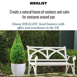 IDEALIST Lite Contemporary Light Concrete Egg Planter
