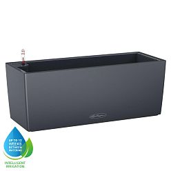 LECHUZA BALCONERA Color Trough Poly Resin Self-watering Planter