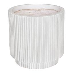 IDEALIST Lite Vertical Ribbed Cylinder Outdoor Planter