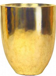 Pandora Leaf 60 Round Tall Polystone Indoor Planter