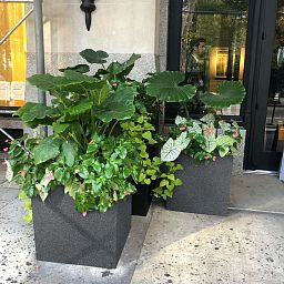 IDEALIST Lite Textured Concrete Effect Square Outdoor Planter