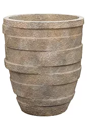 Luxe Lite Stone Varuna Tall Indoor Planter