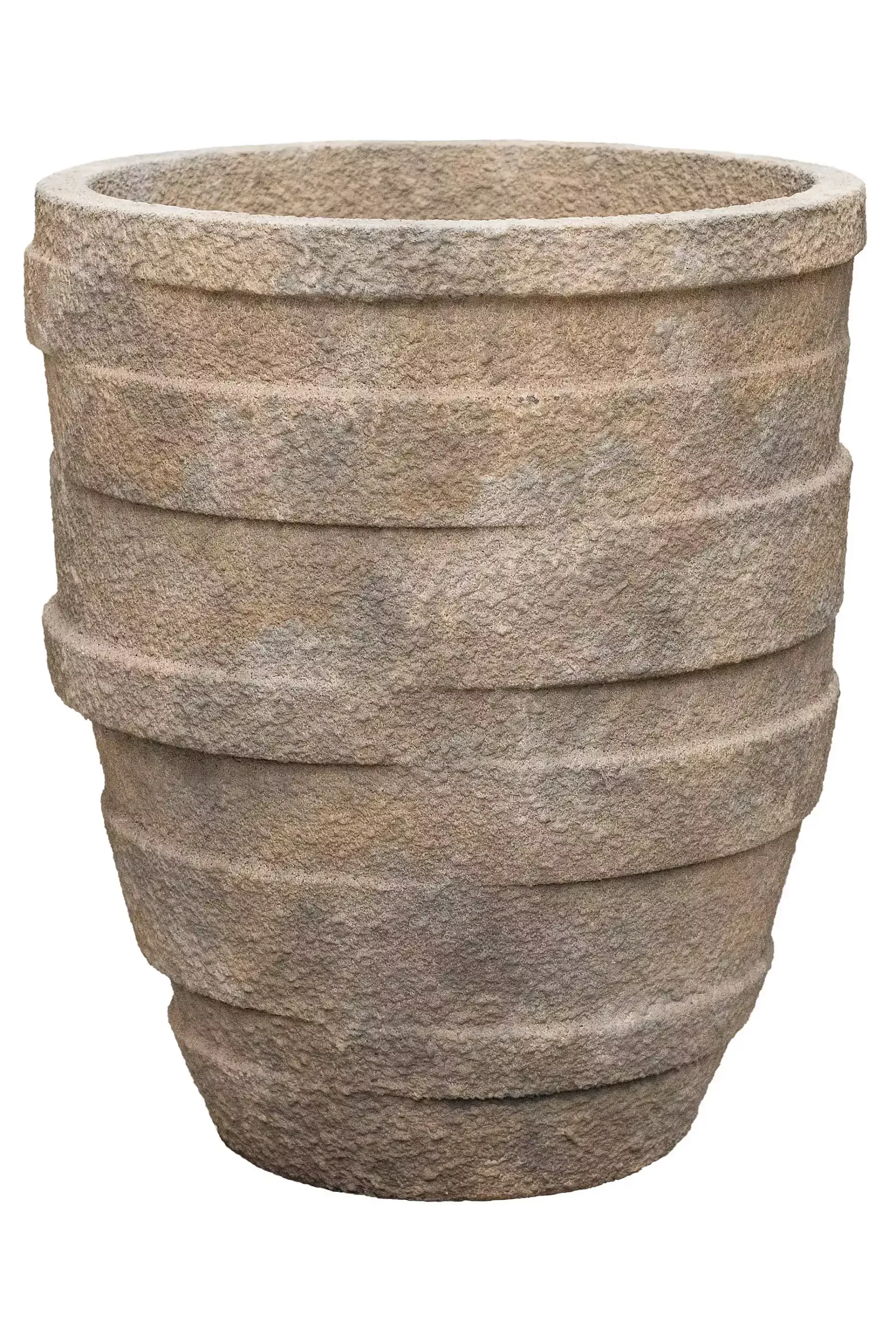 Luxe Lite Stone Varuna Tall Indoor Planter