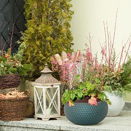 IDEALIST Lite Honeycomb Style Bowl Outdoor Planter