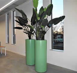 Sydney Outdoor Aluminum Tall Planter