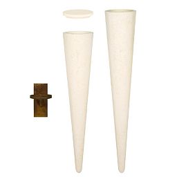 Polystone Wall Cone Wall Mount