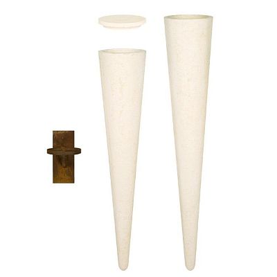 Polystone Wall Cone Wall Mount