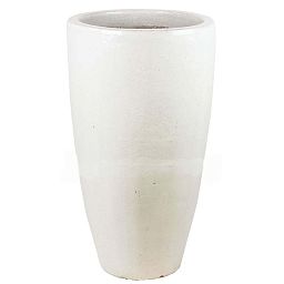 Ceramic Round Tall Matte Planter Pot In/Out