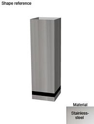 Superline Trend Plus on Wheels Tall Indoor Planter