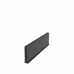 Aluminium Long Low Wall