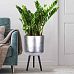 IDEALIST Lite Round Planter on Legs, Round Pot Plant Stand Indoor