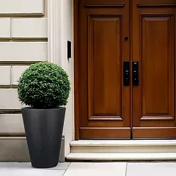 IDEALIST Lite Contemporary Round Light Concrete Planter